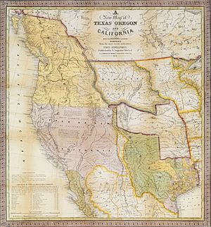 Archivo:Mitchell A New Map of Texas, Oregon, and California 1846 UTA