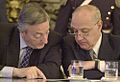 Néstor Kirchner y Roberto Lavagna-Buenos Aires-23 de agosto de 2004