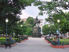 Plaza Bolívar de Cagua