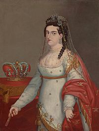 Archivo:Portrait of Ana María Iturbide, Empress of Mexico