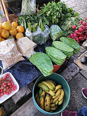 Archivo:Productos que venden en el centro de Xalapa