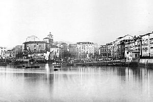 Archivo:Puerto de Santander en 1867 (J. Laurent)