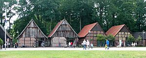 Archivo:Steinhude Scheunenviertel Panorama