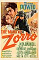 The Mark of Zorro (1940 film poster)