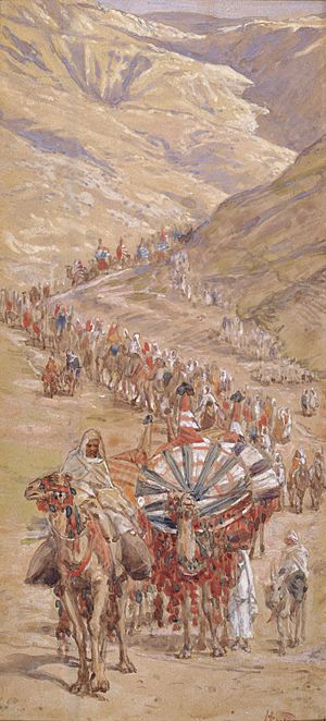 Archivo:Tissot The Caravan of Abraham