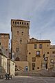 Torreón de Lozoya, Casa de Bornos, Casa de Solier, monumento a Juan Bravo