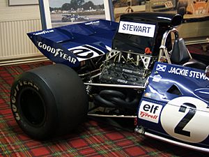 Archivo:Tyrrell 003 rear with DFV
