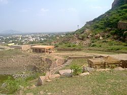 View of Sangagiri from the hill fort.jpg