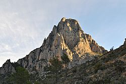 Archivo:Vista del pic Prim del Puig Campana
