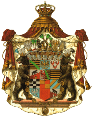 Archivo:Wappen Deutsches Reich - Herzogtum Anhalt (Großes)