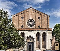 (Padua) Chiesa degli Eremitani - Facade
