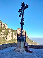 15 Rosari Monumental de Montserrat, camí de la Santa Cova, Cinquè Misteri de Dolor.jpg