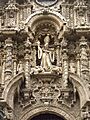 2017 Lima - Estatua de San Agustín en la San Agustín, Jirón Ica 251