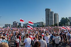 Archivo:2020 Belarusian protests — Minsk, 30 August p0053