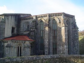 Absida gotica da Iglesia de Bonaval
