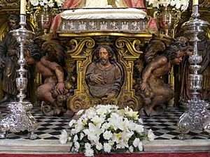 Archivo:Altar de la Virgen de los Reyes (Sevilla). Retablo