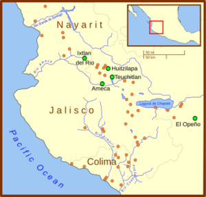 Archivo:Ancient Western Mexico Archaeological Sites