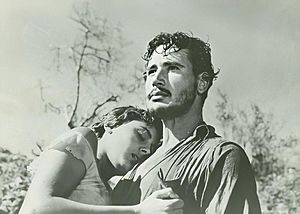 Archivo:Armando Silvestre and Rossana Podestà in Rosanna (1953) (cropped)