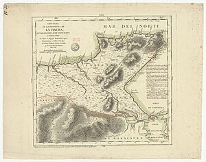 Archivo:Carta plana de la provincia de la Hacha situada entre las de santa marta y maracayro - Su Autor el Geografo Don Juan Lopez... - btv1b53121715r