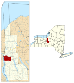 Cayuga County NY Aurelius town highlighted.svg