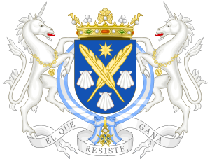 Archivo:Coat of Arms of the 1st Marquis of Iria Flavia