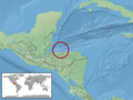 Ctenosaura bakeri distribution