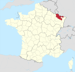 Département 57 in France 2016.svg