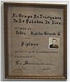 Diploma Delegados de la Palabra a Rutilio Grande (frag)