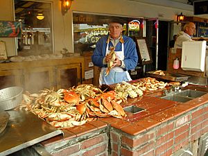 Archivo:Dungeness Crab Fishermans Wharf
