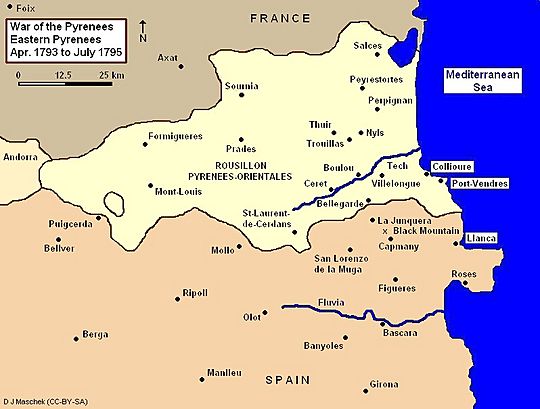 Archivo:Eastern Theater Pyrenees War 1793 to 1795