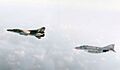 F-4J of VF-74 with Libyan MiG-23 over Gulf of Sidra 1981 (modified)