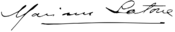 Firma Mariano Latorre.svg