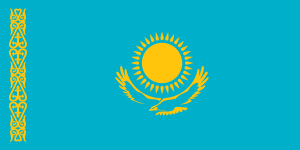 Archivo:Flag of Kazakhstan