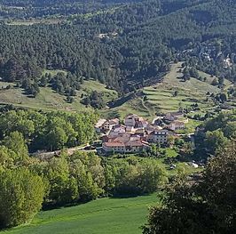 Vista aérea de Hinojar de Cervera