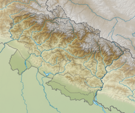 Sarju ubicada en Uttarakhand