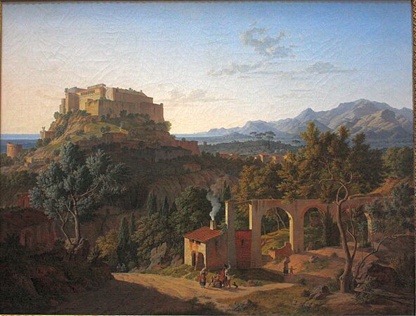 Landscape with the Castle of Massa di Carrara