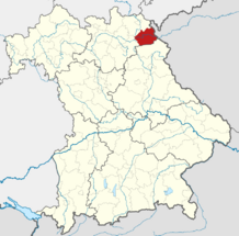 Locator map WUN in Bavaria.svg