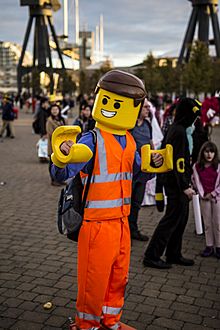 London Comic Con Oct 14 - Emmet Brickowski (15441659080).jpg