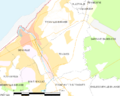 Map commune FR insee code 14699