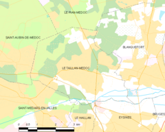 Map commune FR insee code 33519.png