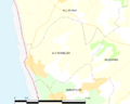 Map commune FR insee code 62056
