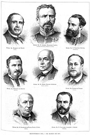 Archivo:Ministerio del 8 de marzo de 1879, en La Ilustración Española y Americana