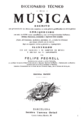 Pedrell Diccionario Tecnico de la musica