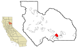 Plumas County California Incorporated and Unincorporated areas Mohawk Vista Highlighted.svg