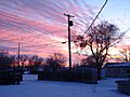 Snow.Sunset