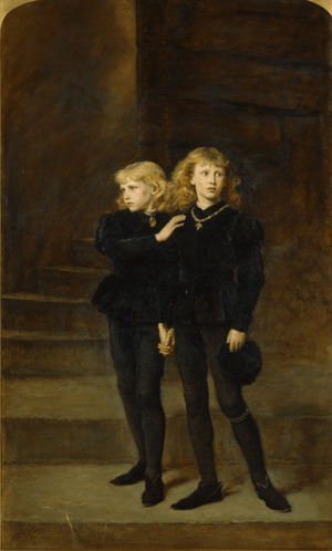 Archivo:The Princes in the Tower by John Everett Millais (1878)