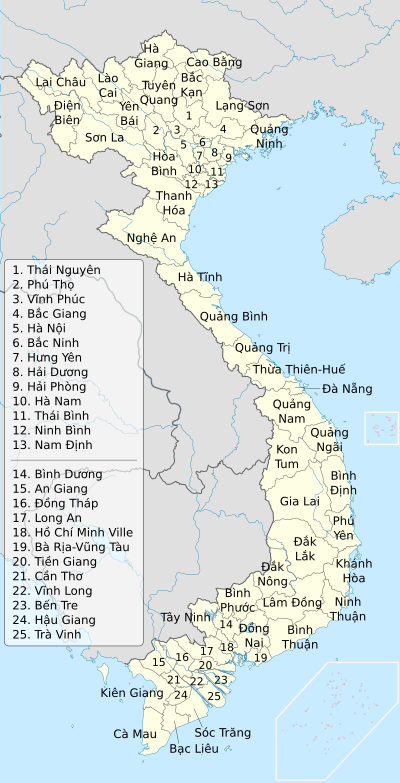 Archivo:Vietnam administrative divisions-fr