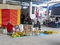 12 Vendedoras de ajos en el mercado en San Juan Achiutla