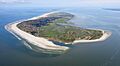 Aerial image of Spiekeroog (view from the west)