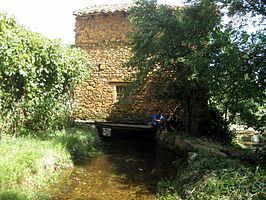 Antiguo molino de agua en Castrillo de Valduerna